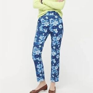 J.Crew  Remi pant in watercolor begonias print‎ 6